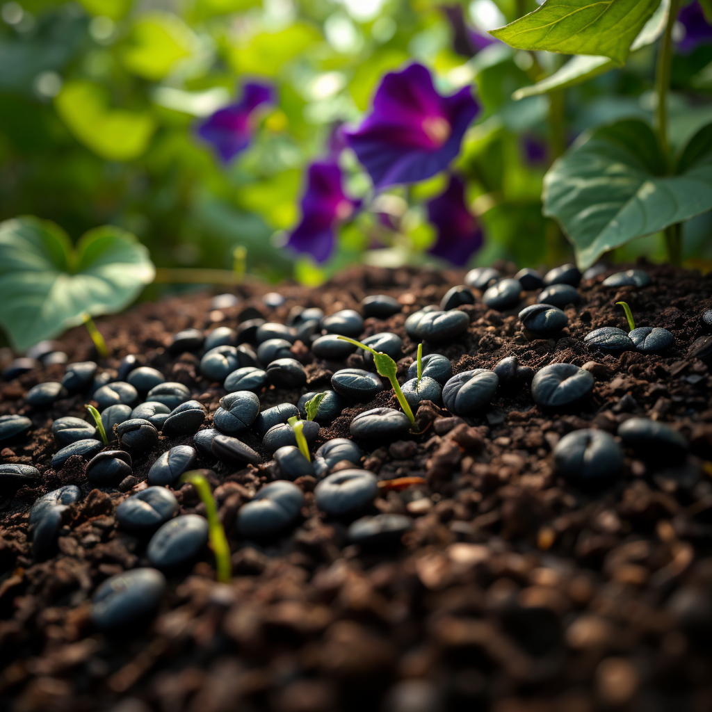 Morning glory seeds