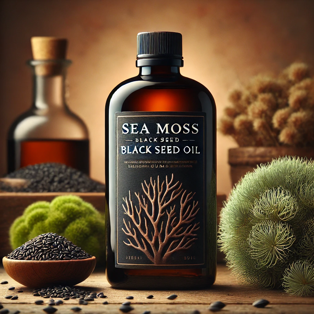 Sea Moss Black Seed Oil