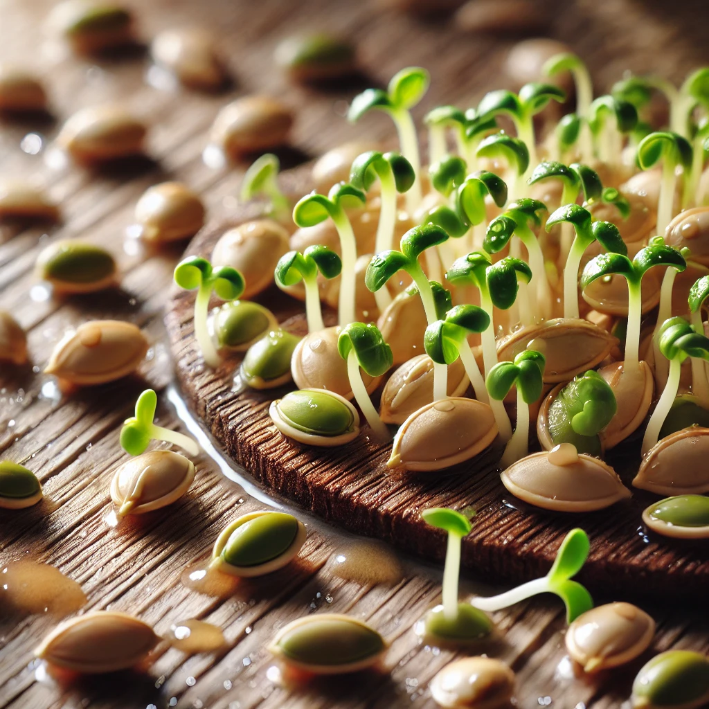 Sprouted Pumpkin Seeds